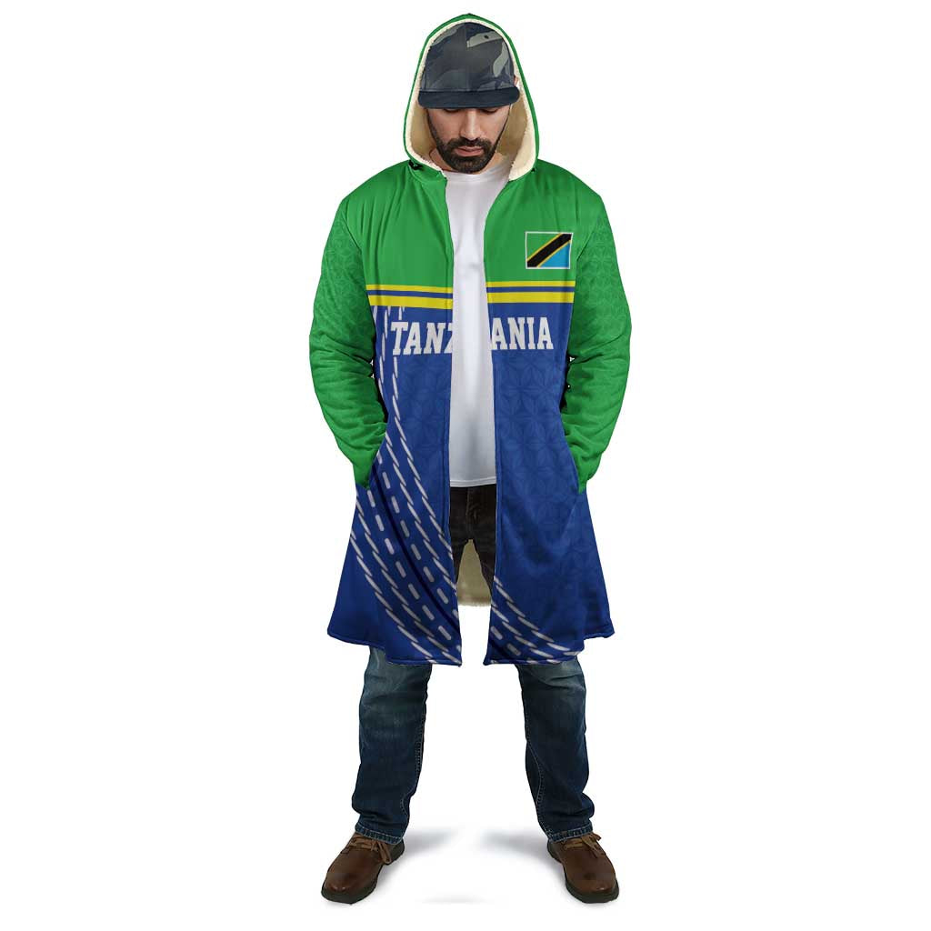 Tanzania Cricket Custom Cloak The Cows Tanzania Pattern - Wonder Print Shop