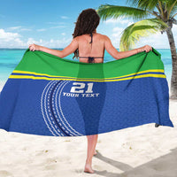 Tanzania Cricket Custom Sarong The Cows Tanzania Pattern - Wonder Print Shop