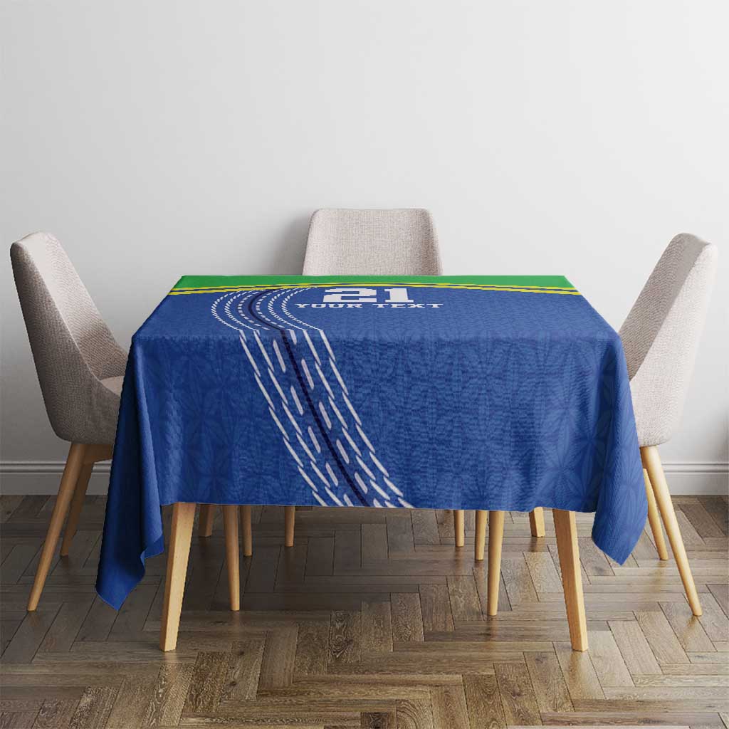 Tanzania Cricket Custom Tablecloth The Cows Tanzania Pattern - Wonder Print Shop