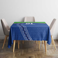 Tanzania Cricket Custom Tablecloth The Cows Tanzania Pattern - Wonder Print Shop