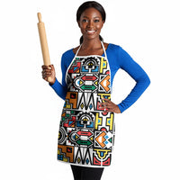 African Geometric Ndebele Patterns Apron