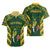 South Africa Rugby Hawaiian Shirt Bokke Champions Kente Pattern - Wonder Print Shop