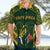 South Africa Rugby Hawaiian Shirt Bokke Champions Kente Pattern - Wonder Print Shop