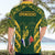 South Africa Rugby Hawaiian Shirt Bokke Champions Kente Pattern - Wonder Print Shop