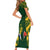 south-africa-rugby-short-sleeve-bodycon-dress-bokke-champions-kente-pattern