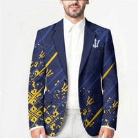 Caribbean Cricket Custom Barbados Blazer Blue Bajan Broken Trident