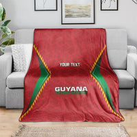 Caribbean Cricket Custom Guyana Blanket Warriors Rise Amazonian Geometry Motif