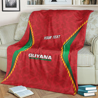 Caribbean Cricket Custom Guyana Blanket Warriors Rise Amazonian Geometry Motif