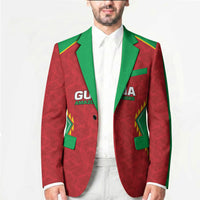 Caribbean Cricket Custom Guyana Blazer Warriors Rise Amazonian Geometry Motif