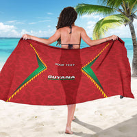 Caribbean Cricket Custom Guyana Sarong Warriors Rise Amazonian Geometry Motif