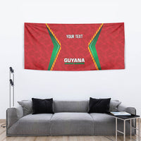 Caribbean Cricket Custom Guyana Tapestry Warriors Rise Amazonian Geometry Motif