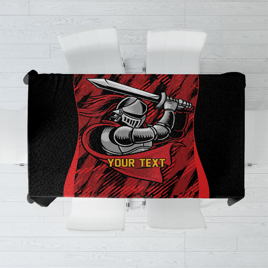Caribbean Cricket Custom Trinidad and Tobago Tablecloth Trinbago Knight We Are TKR