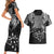 New Zealand Rugby Couples Matching Short Sleeve Bodycon Dress and Hawaiian Shirt Black Haka Dance With NZ Champions History LT9 - Wonder Print Shop