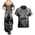 New Zealand Rugby Couples Matching Summer Maxi Dress and Hawaiian Shirt Black Haka Dance With NZ Champions History LT9 - Wonder Print Shop