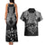 New Zealand Rugby Couples Matching Tank Maxi Dress and Hawaiian Shirt Black Haka Dance With NZ Champions History LT9 - Wonder Print Shop