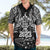 New Zealand Rugby Hawaiian Shirt Black Haka Dance With NZ Champions History - Wonder Print Shop