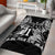 Custom New Zealand Rugby Area Rug Black Haka Dance With NZ Champions History LT9 - Wonder Print Shop