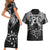 Custom New Zealand Rugby Couples Matching Short Sleeve Bodycon Dress and Hawaiian Shirt Black Haka Dance With NZ Champions History LT9 - Wonder Print Shop