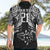 Custom New Zealand Rugby Hawaiian Shirt Black Haka Dance With NZ Champions History - Wonder Print Shop