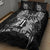 Custom New Zealand Rugby Quilt Bed Set Black Haka Dance With NZ Champions History - Wonder Print Shop