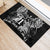 Custom New Zealand Rugby Rubber Doormat Black Haka Dance With NZ Champions History - Wonder Print Shop