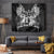 Custom New Zealand Rugby Tapestry Black Haka Dance With NZ Champions History - Wonder Print Shop