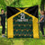 Jamaica Football Custom Quilt Black Ethnic Motifs - Wonder Print Shop