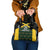 Jamaica Football Custom Shoulder Handbag Black Ethnic Motifs