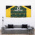 Jamaica Football Custom Tapestry Black Ethnic Motifs