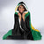 Jamaica Football Custom Hooded Blanket Gold Ethnic Motifs