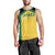 Jamaica Football Custom Men Tank Top Gold Ethnic Motifs