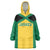 Jamaica Football Custom Wearable Blanket Hoodie Gold Ethnic Motifs