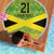 Custom Jamaica Reggae Boyz Beach Blanket With Traditional Pattern LT9 - Wonder Print Shop