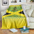 Custom Jamaica Reggae Boyz Blanket With Traditional Pattern