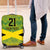 Custom Jamaica Reggae Boyz Luggage Cover With Traditional Pattern