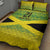 Custom Jamaica Reggae Boyz Quilt Bed Set With Traditional Pattern - Wonder Print Shop