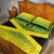 Custom Jamaica Reggae Boyz Quilt Bed Set With Traditional Pattern - Wonder Print Shop