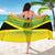 Custom Jamaica Reggae Boyz Sarong With Traditional Pattern