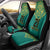 Jamaica Tribal Custom Football Car Seat Cover Green Style