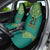 Jamaica Tribal Custom Football Car Seat Cover Green Style