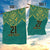 Jamaica Tribal Custom Football Garden Flag Green Style - Wonder Print Shop