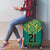 Jamaica Tribal Custom Football Luggage Cover Green Style