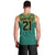 Jamaica Tribal Custom Football Men Tank Top Green Style