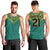 Jamaica Tribal Custom Football Men Tank Top Green Style