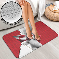Hands Off Greenland Bathroom Set Poland Bear with Flag