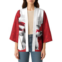 Hands Off Greenland Personalized Kimono Poland Bear with Flag
