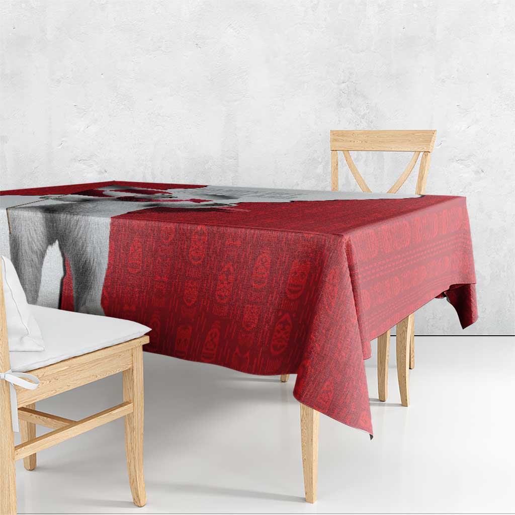 Hands Off Greenland Tablecloth Poland Bear with Flag