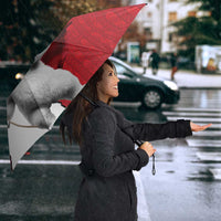 Hands Off Greenland Umbrella Poland Bear with Flag