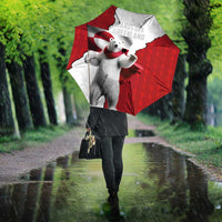 Hands Off Greenland Umbrella Poland Bear with Flag