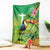 Brazil Rio-Toucan Bird Personalized Blanket Tropical Flowers